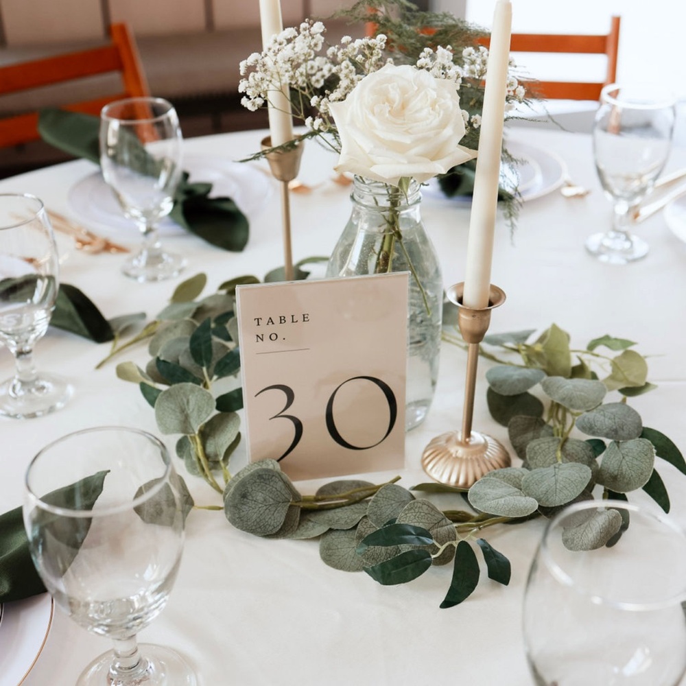 Table Numbers